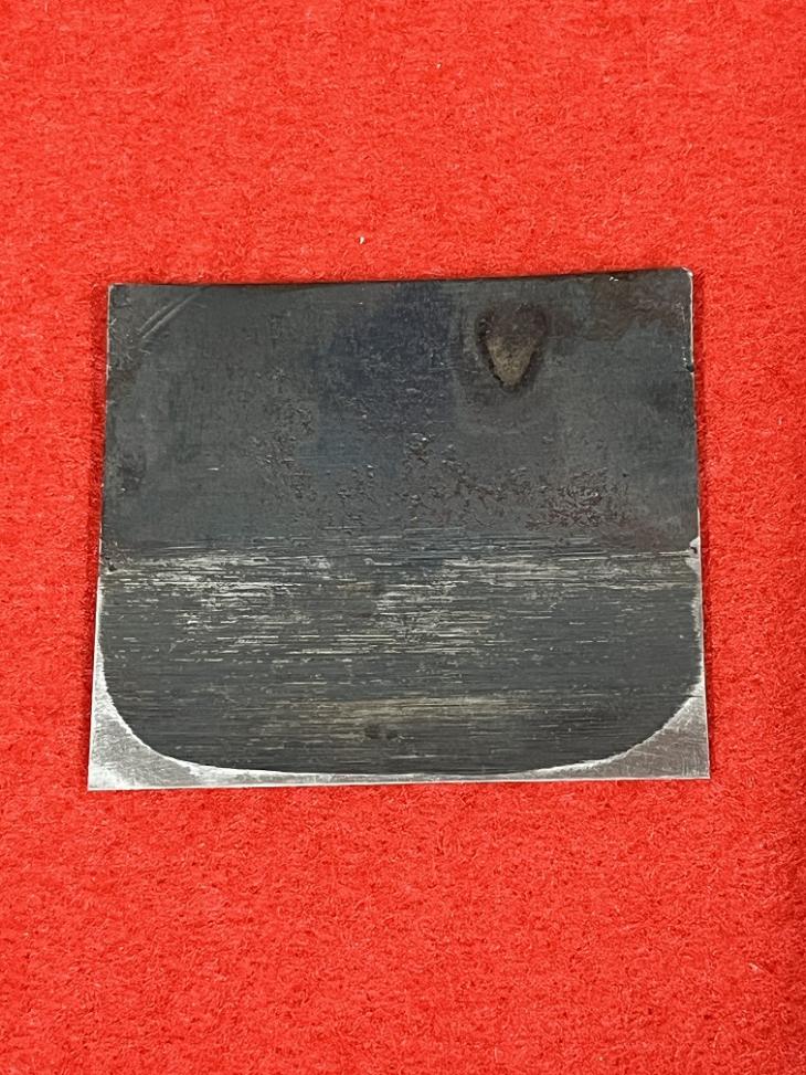 未使用品　【喜作】　伝統工芸士・4代目水野清介作　寸八鉋　炭素鋼