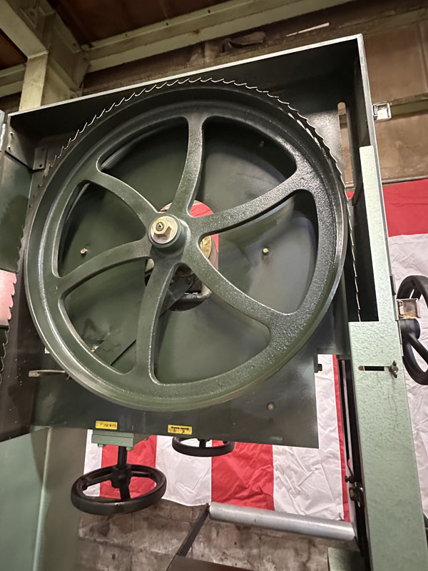 ☆動画有り☆中古木工機械 日立工機　バンドソー　CB100FA　定規デジタル尺表示付き　スターデルタ起動方式