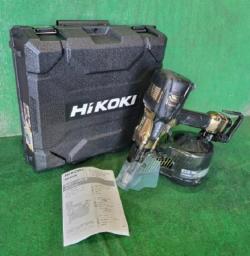 中古　HIKOKI 高圧ロール釘打機　NV90HR2(S) パワー切替機構付