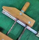 中古　Jorgensen　ハンドスクリュークランプ&バークランプX2本セット