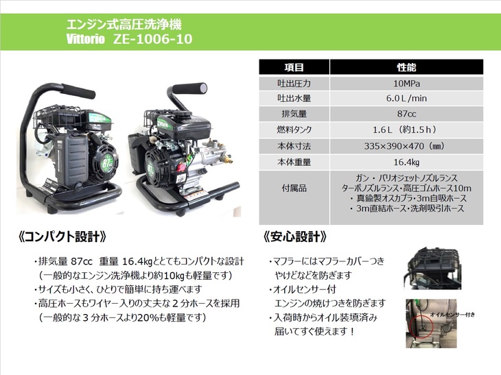 50％OFF】 ショップやすおり蔵王産業 ZAOH エンジン洗浄機 ヴィッ