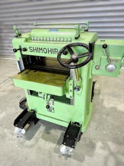 整備済　スグ使えます　木工機械　下平　自動かんな盤　キャスター付　集塵ホッパー付　PB-1 450ミリ 2枚刃