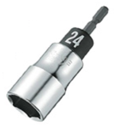 トップ　電動ドリル用アルファソケット　24mm