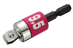 トップ　電動ドリル用アルファソケット　ソケットアダプター　9.5mm