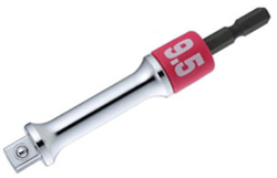 トップ　電動ドリル用アルファソケット　ソケットアダプターロングタイプ　12.7mm