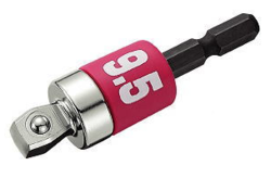 トップ　電動ドリル用アルファソケット　フレックスソケットアダプター　9.5mm