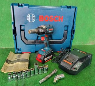 中古　BOSCH(ボッシュ)　充電式インパクトドライバ・レンチ兼用　GDX18V-EC