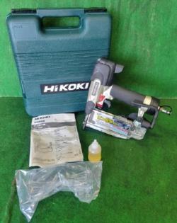 中古　HIKOKI　常圧ピン釘打機　NP55M(エアダスタ付)