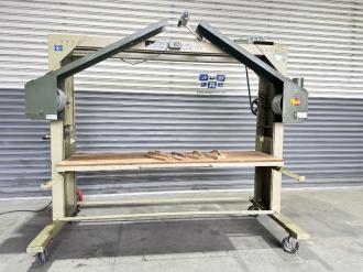 中古木工機械 アイキュー・ワン B型ベルトサンダー B6DX テーブル上研磨機・3点ベルトサンダー　