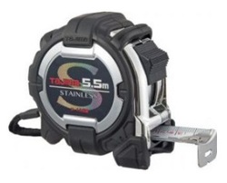 タジマ　 G3ステンロック25　5.5m　メートル目盛  G3SL2555BL
