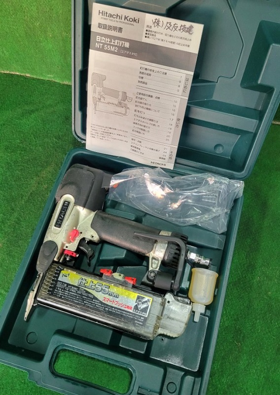 中古　日立　常圧仕上釘打機　NT55M2