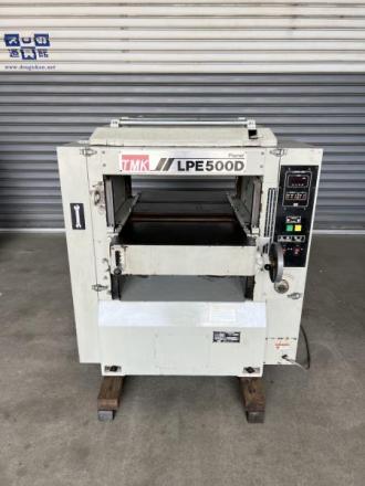 中古TMK 削り幅500mm 自動一面カンナ盤　LPE500D 加工厚320mm デジタル表示付き