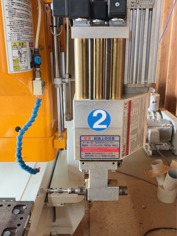 福島発　中古木工機械　使用感少ない　シンクス　NCルーター　20ZXGN-1326ATC7　水平ボーリング　垂直ボーリング