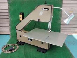 中古　リョーワ　卓上帯鋸盤　BSW-200　※新品ホイールゴムタイヤ交換済