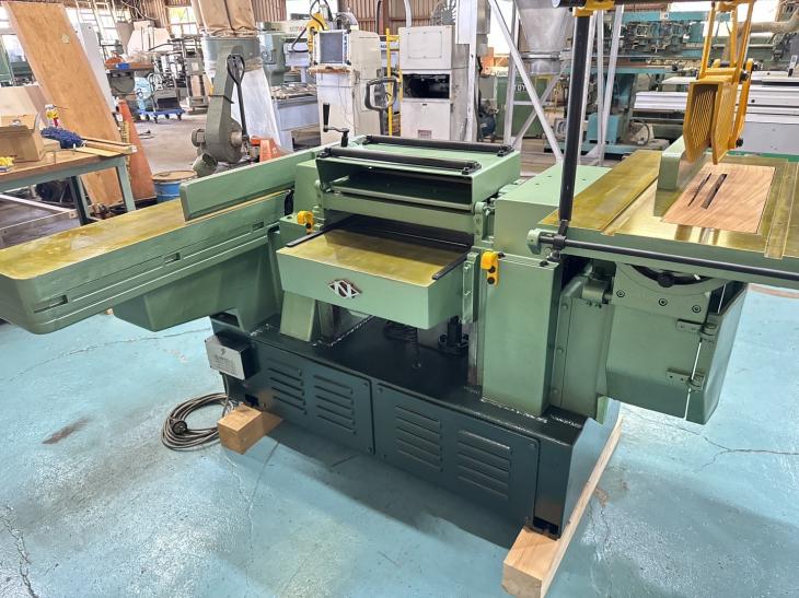 中古木工機械 西野製作所 万能機 SA-280 2枚刃!セットゲージあり!! 手押し鉋 自動鉋 昇降盤