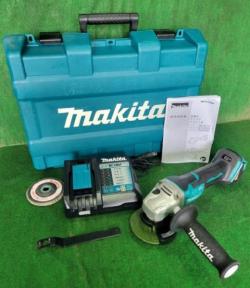 中古　マキタ　100㎜充電式ディスクグラインダ(パドルスイッチ)　GA408DZ 本体のみ