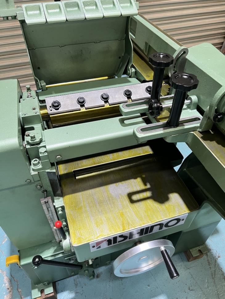 西野製作所 二種兼用機 SA-50 万能機 自動鉋盤 手押し鉋盤 厚刃2枚刃仕様 三相200V