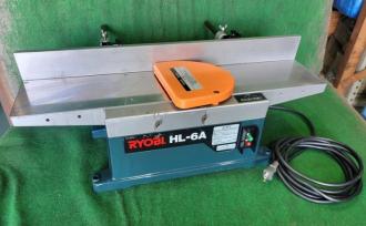 中古 リョービ　小型手押しカンナ　HL-6A　※刃物研磨済