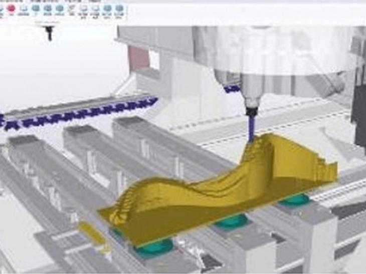 SCM 5軸制御CNCマシニングセンタ　morbidelli M100