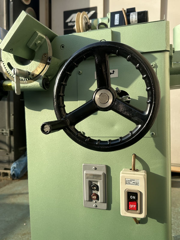 中古木工機械 三浪工業 仕上面取盤 P-100 ピーリング、溝突きも!の通販