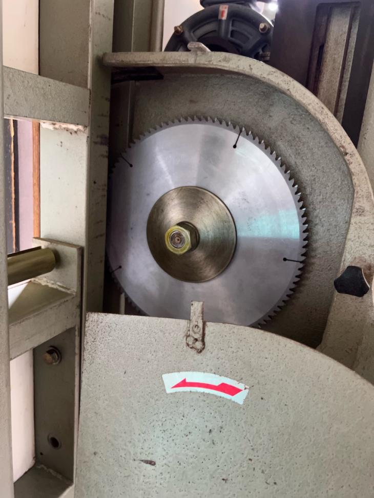 中古 シンクス パネルソー 8尺切断 SZⅢ-8000F フラッシュ定規付