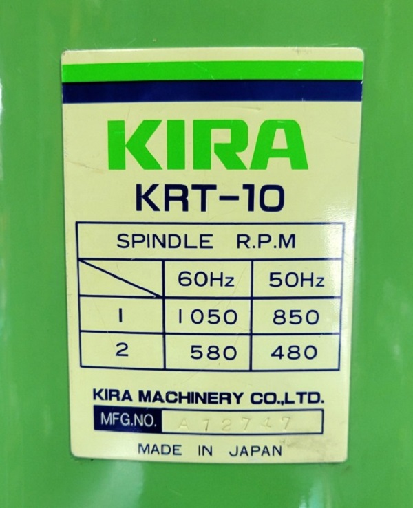 中古 KIRA 100V 精密卓上タッピングボール盤 KRT-10