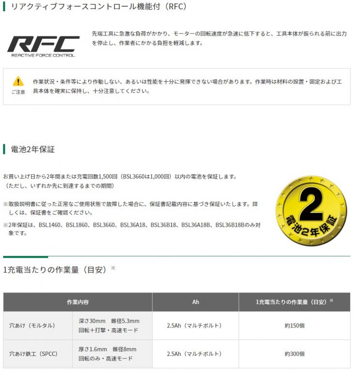 HiKOKI　36V　2.5Ah　コードレス振動ドリル　DV3620DA(2XP)