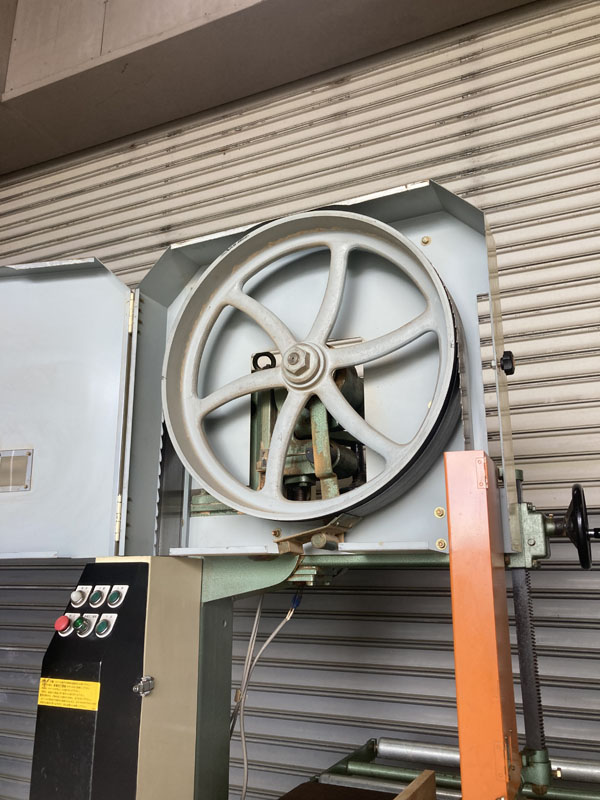 城南製作所 中古 バンドソー 製材機 JBS650AUTO 動力3.7kw