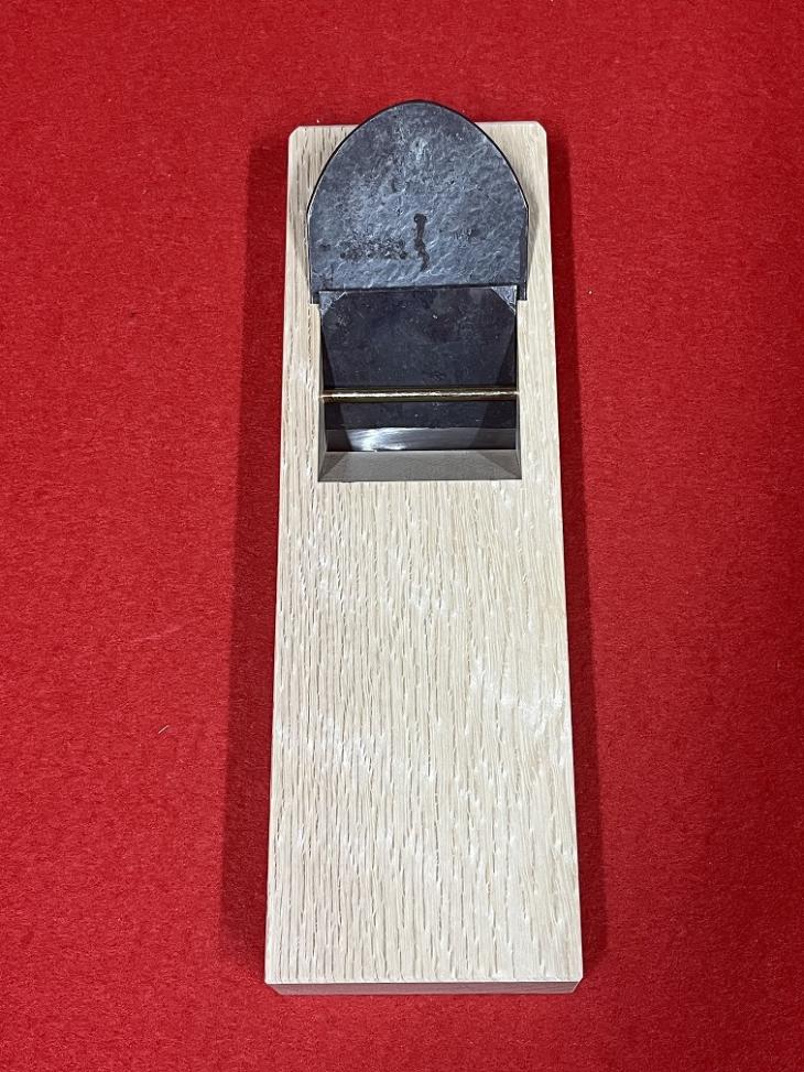 未使用品 【家紋】 内橋圭三郎作 白紙鋼 寸八鉋の通販｜プロの道具館