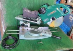 中古 日立 255㎜卓上スライド丸のこ C10FS