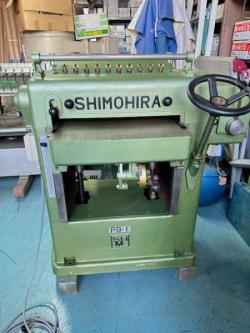 ★整備済木工機械　下平　450ミリ　自動かんな盤　PB-1　3枚刃　自動鉋盤　自動カンナ　セットゲージ付き