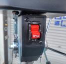 中古　DELTA　架台付ボール盤　11-090　※一部へこみ有(カバー)